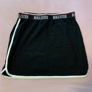 Soft Black Hollister Mini Skirt